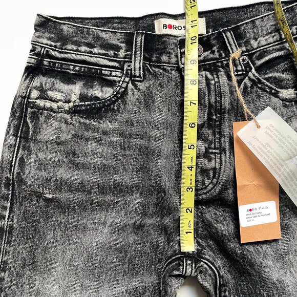 Boro Denim Osaka Straight Leg Jeans Deep In The Heart Wash Size 25 NEW NWT - Picture 11 of 15